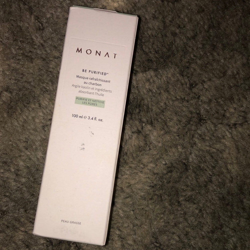 Monat Be Purified Cold Charcoal Face Mask